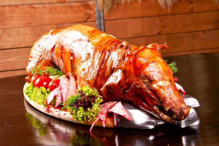 Cochon de lait Plouguenast-Langast